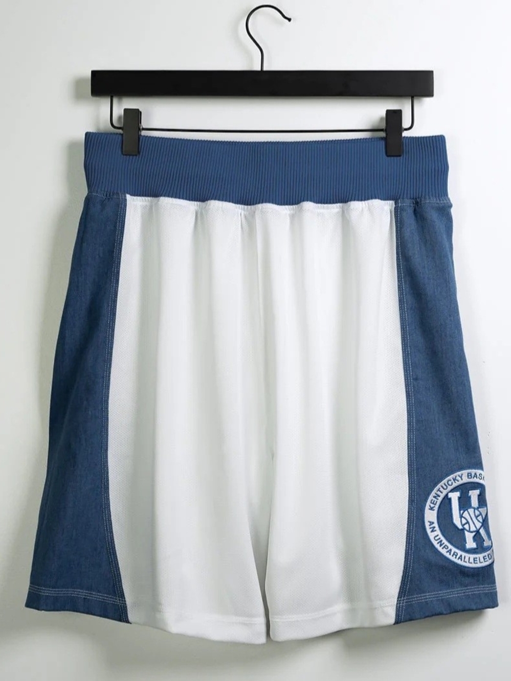 Converse White And Denim Kentucky Basketball Shorts Nwt